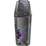 AZZA Storm 6000B ARGB midi tower behuizing Zwart | 4x USB-A | RGB | Tempered Glass
