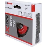 Bosch X-LOCK Clean for Metal schijfborstel gegolfd 115mm staal 