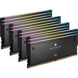 Corsair Dominator Titanium RGB 64 GB DDR5-6400 (4x 16 GB) werkgeheugen Zwart, CMP64GX5M4B6400C32, XMP 3.0