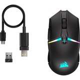 Corsair Nightsabre gaming muis Zwart