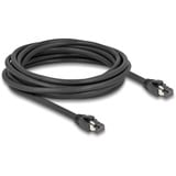 DeLOCK Netwerkabel S/FTP, RJ-45 met Cat.8.1 Zwart, 5 meter