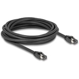 DeLOCK Netwerkkabel S/FTP, RJ-45 met Cat.8.1 Zwart, 5 meter