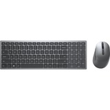 Dell KM7120W draadloze desktopset Grijs, BE lay-out (AZERTY), Scissor switches, 96%, 1600 dpi