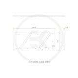 EKWB EK-Quantum Vector Trio RTX 3080/3090 Backplate - Nickel nikkel