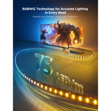 Govee AI Sync Box 2 verlichting Zwart, 2,4GHz wifi, Bluetooth, voor 75 - 85 inch tv's