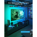 Govee AI Sync Box 2 verlichting Zwart, 2,4GHz wifi, Bluetooth, voor 75 - 85 inch tv's