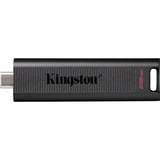 Kingston DataTraveler Max 256 GB usb-stick Zwart, DTMAX/256GB, USB-C 3.2 Gen 2 (10 Gbit/s)