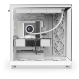 NZXT H9 Flow midi tower behuizing Wit (mat) | 2x USB-A | 1x USB-C | Tempered Glass