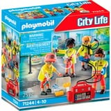 PLAYMOBIL City Life - Reddingsteam Constructiespeelgoed 71244