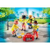 PLAYMOBIL City Life - Reddingsteam Constructiespeelgoed 71244