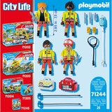 PLAYMOBIL City Life - Reddingsteam Constructiespeelgoed 71244