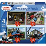 Ravensburger Thomas & Friends - 4 in a box Puzzel 12, 16, 20 en 24 stukjes