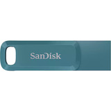 SanDisk Ultra Dual Drive Go USB Type-C™ - 64 GB usb-stick Blauwgroen