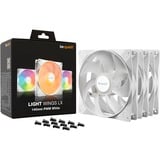 be quiet! Light Wings LX PWM RGB case fans Wit, 3 stuks, 140 x 140 x 25 mm