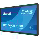 iiyama ProLite TW2223AS-B3P 21.5" Public Display Zwart, Touch, USB, Audio, LAN, WiFi, Bluetooth, Android