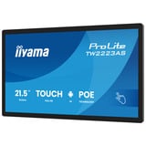 iiyama ProLite TW2223AS-B3P 21.5" Public Display Zwart, Touch, USB, Audio, LAN, WiFi, Bluetooth, Android