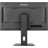 iiyama ProLite XUB2797HSN-B2 27" monitor Zwart, 100 Hz, HDMI, DisplayPort, USB-C, RJ45 (LAN), Audio