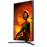 AOC U27G3X/BK 27" 4K UHD gaming monitor Zwart/rood, 2x HDMI, 1x DisplayPort, 160Hz