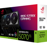 ASUS GeForce RTX 5070 Ti ROG Strix GAMING OC grafische kaart DLSS 4, 3x DisplayPort, 2x HDMI 2.1