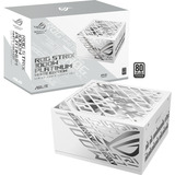 ASUS ROG STRIX Platinum White Edition modulaire 1000 watt voeding  Wit, 1x 12V-2x6, 4x PCIe