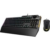 ASUS TUF Gaming K1, gaming toetsenbord Zwart, US lay-out, RGB