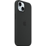 Apple Siliconenhoesje met MagSafe voor iPhone 15 telefoonhoesje Zwart