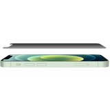 Belkin SCREENFORCE TemperedGlass antimicrobiële Privacy-screenprotector voor iPhone 12 Mini beschermfolie 