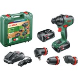 Bosch BOSCH AdvancedDrill 18 (2x 2,5Ah) + Zub. schroeftol Groen/zwart