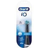Braun Oral-B iO Ultimate Cleaning opzetborstel Zwart, 6 stuks