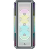 Corsair iCUE 5000T RGB midi tower behuizing Wit | 4x USB-A | 1x USB-C | RGB | Tempered Glass