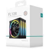 DeepCool FL12R Reverse 120x120x25 3-in-1 case fan Zwart