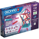 GEOMAG Glitter Recycled Neodymium magneetspeelgoed Constructiespeelgoed 60-delig