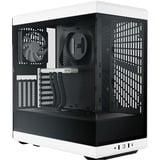 HYTE Y40 midi tower behuizing Wit/zwart | 2x USB-A | 1x USB-C | Tempered Glass