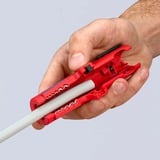 KNIPEX Universele kabelstripper 1685125SB kabelstrip- /ontmantelingsgereedschap Rood/blauw