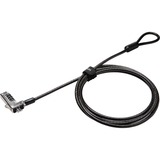 Kensington Slim CombiLock slot Zwart/zilver