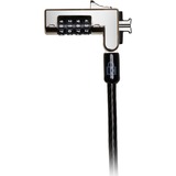 Kensington Slim CombiLock slot Zwart/zilver