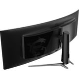 MSI MPG 491CQP QD-OLED 49" Curved UltraWide gaming monitor Zwart, 2x HDMI, 1x DisplayPort, 2x USB-A, 2x USB-B, 1x USB-C, 144 Hz