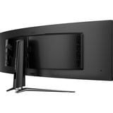 MSI MPG 491CQP QD-OLED 49" Curved UltraWide gaming monitor Zwart, 2x HDMI, 1x DisplayPort, 2x USB-A, 2x USB-B, 1x USB-C, 144 Hz