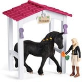 Schleich Horse Club - Paardenstal met Tori & Princess speelfiguur 42437