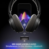 SteelSeries Arctis Nova 7 Wireless Gen 2 over-ear gaming headset Zwart, Pc, 2,4 GHz / Bluetooth