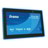 iiyama ProLite TW1625LASC-B3PNR 15.6" Public Display Zwart (mat), 2x USB-A, USB-C, Wi-Fi 6, BT, RJ-45