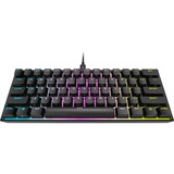 Corsair K65 RGB MINI, gaming toetsenbord Zwart, BE Lay-out, Cherry MX RGB Red, RGB leds, 60%, PBT double-shot