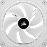 Corsair iCUE LINK QX140 RGB Uitbreidingskit case fan Wit, 140 x 140 x 25 mm