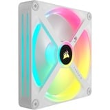 Corsair iCUE LINK QX140 RGB Uitbreidingskit case fan Wit, 140 x 140 x 25 mm