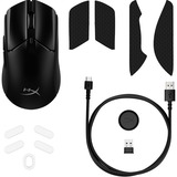 HyperX Pulsefire Haste 2 - Wireless Gaming Mouse Zwart, 400 - 26.000 dpi, RGB leds