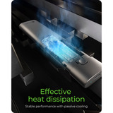 ICY BOX Spade Case 1806 M.2 NVMe externe behuizing Zwart