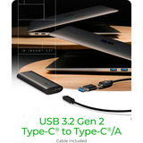 ICY BOX Spade Case 1806 M.2 NVMe externe behuizing Zwart