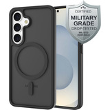 Just in Case Samsung Galaxy S25 - Military Grade Case telefoonhoesje Zwart/transparant
