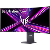 LG UltraGear OLED 45GX950A 44.5" 4K UHD UltraWide gaming monitor Donkergrijs, 2x HDMI, DisplayPort, 2x USB-A, USB-C, 330 Hz / 165 Hz