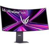 LG UltraGear OLED 45GX950A-B 44.5" 4K Ultra HD UltraWide gaming monitor Donkergrijs, 1x DisplayPort, 2x HDMI, 1x USB-C, 2x USB-A, 165 Hz / 330 Hz